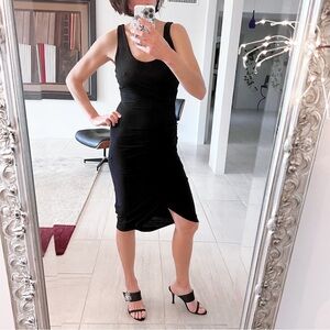 Jennifer Lopez Black Bodycon Dress Size XS